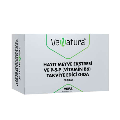 VeNatura Hayıt Meyve Ekstresi ve P-5-P (Vitamin B6) 60 Tablet - 1