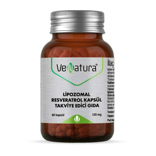 VeNatura Lipozomal Resveratrol Kapsül Takviye Edici Gıda 60 Kapsül - 1