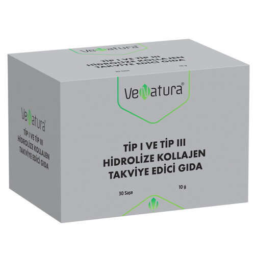 VeNatura Tip I ve Tip III Hidrolize Kollajen 30 Saşe - 1