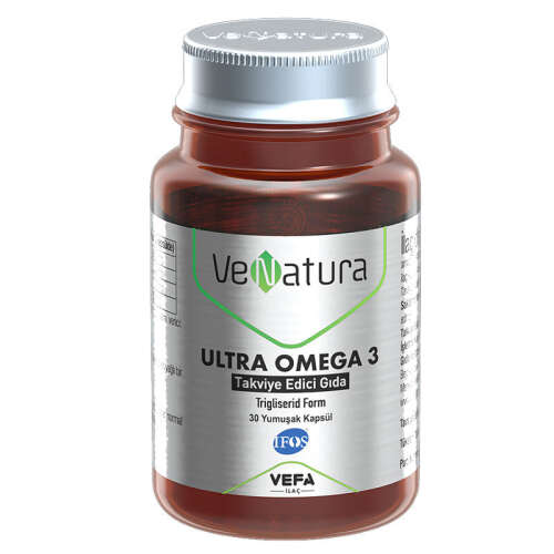 VeNatura Ultra Omega 3 Takviye Edici Gıda 30 Kapsül - 1