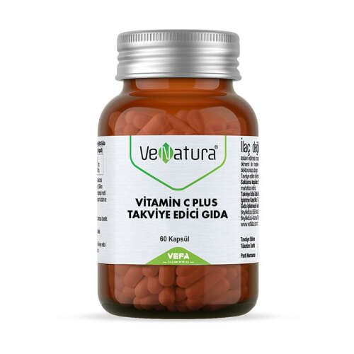 VeNatura Vitamin C PLUS Takviye Edici Gıda 60 Kapsül - 1