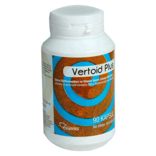 Vertoid Plus Vitamin İçeren Takviye Edici Gıda 90 Kapsül - 1