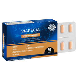 Viapecia Pro-Biotin Plus Takviye Edici Gıda 30 Tablet