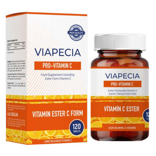 Viapecia Pro-Vitamin C Ester 120 Tablet - 1