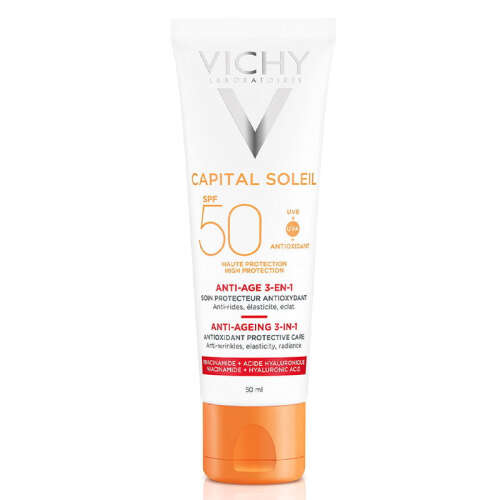 Vichy Capital Soleil SPF 50 Anti Age Güneş Kremi 50 ml - 1