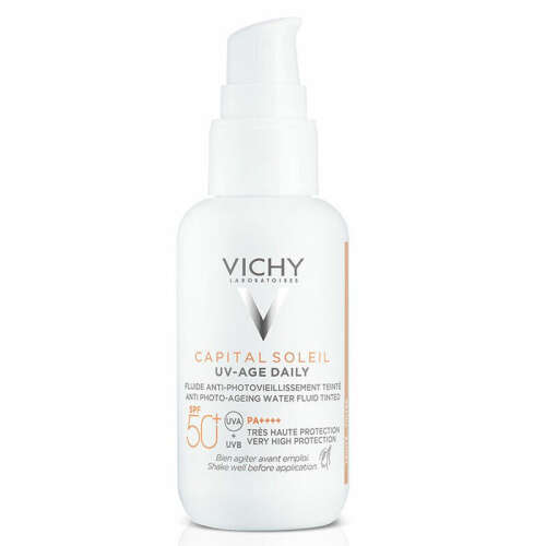 Vichy Capital Soleil UV Yaşlanma Karşıtı Güneş Kremi SPF 50 40 ml - Renkli - 1