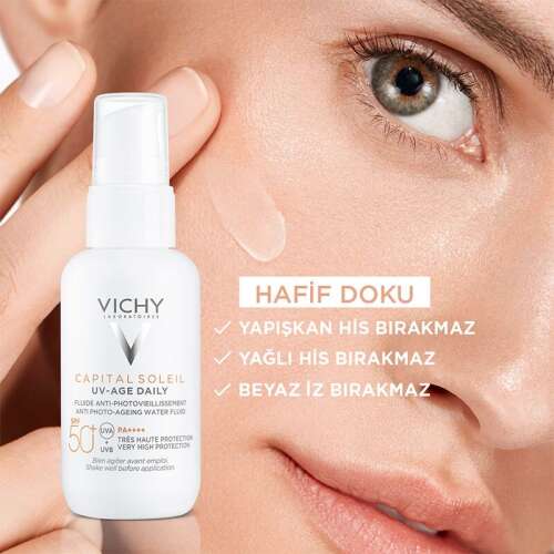 Vichy Capital Soleil UV Yaşlanma Karşıtı Güneş Kremi SPF 50 40 ml - 3