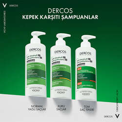 Vichy Dercos Dercos 2’si 1 Arada Kepek Karşıtı ve Nemlendirici Şampuan 390 ml