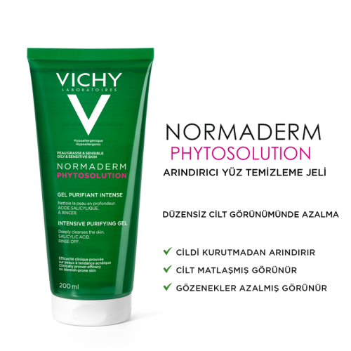 Vichy Normaderm Phytosolution Arındırıcı Jel 200 ml - 2