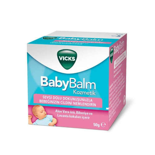 Vicks Baby Balm Bebekler için Nemlendirici 50 gr - 1