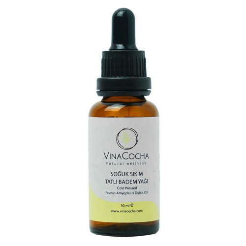 Vinacocha Soğuk Sıkım Tatlı Badem Yağı 30 ml - 1