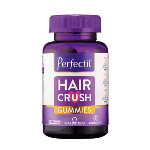 Vitabiotics Perfectil Hair Crush Gummies Takviye Edici Gıda 60 Çiğnenebilir Form - 1