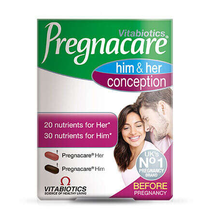 Vitabiotics Pregnacare Him and Her Conception Tablet 60 - 1