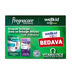 Vitabiotics Pregnacare - Wellkid Vit D Takviye Edici Gıda Set - 1