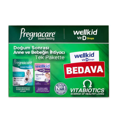 Vitabiotics Pregnacare - Wellkid Vit D Takviye Edici Gıda Set - 1