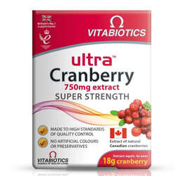 Vitabiotics Ultra Cranberry 750 mg Extract 30 Tablet