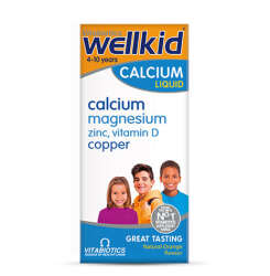 Vitabiotics Wellkid Calcium Liquid Takviye Edici Gıda 150 ml - 1