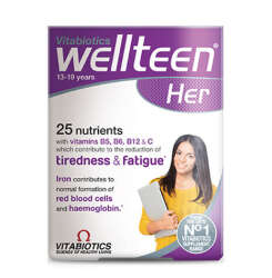 Vitabiotics Wellten Her Multivitamin ve Mineraller İçeren Takviye Edici Gıda 30 Tablet - 1