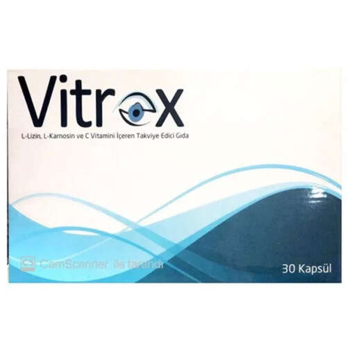 Vitrex C Vitamini Takviye Edici Gıda 30 Kapsül - 1