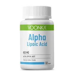 Voonka Alpha Lipoic Acid 600mg 32 Kapsül