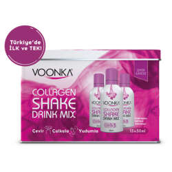 Voonka Beauty Collagen Shake Drink Mix 15 Saşe - Beyaz Üzüm - 1