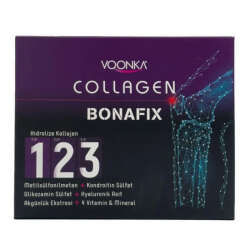 Voonka Collagen Bonafıx Tip I,II,III Takviye Edici Gıda 30 Saşe - 1