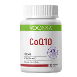 Voonka CoQ10 100mg 32 Kapsül