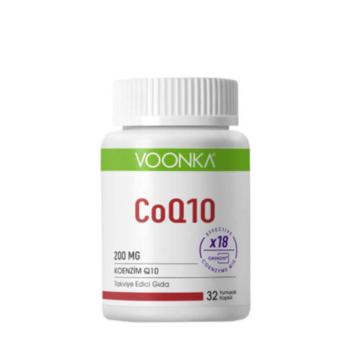 Voonka CoQ10 200mg 30 Yumuşak Kapsül - 1