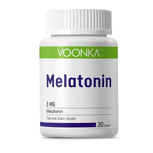 Voonka Melatonin İçeren Takviye Edici Gıda 30 Kapsül - 1