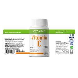 Voonka Vitamin C Portakal Aromalı 62 Çiğneme Tableti - 2