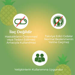 Voop Bromelain Takviye Edici Gıda 30 Kapsül - 7