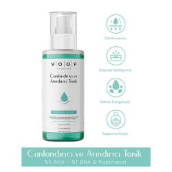 Voop Canlandırıcı ve Arındırıcı Tonik 200 ml - 2