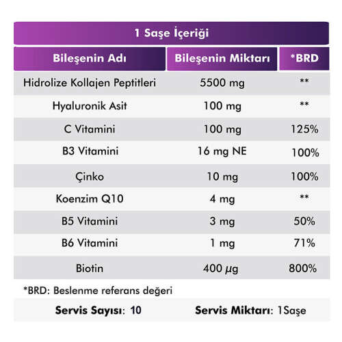 Voop Collagen Beauty Kolajen 10 Şase - 4