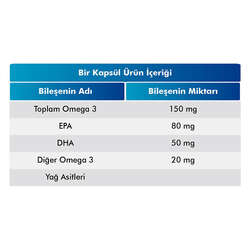 Voop Omega-3 500 mg Takviye Edici Gıda 60 Kapsül