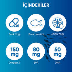 Voop Omega-3 500 mg Takviye Edici Gıda 60 Kapsül