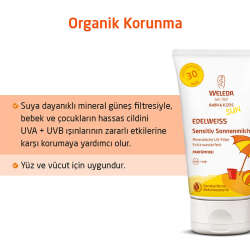 Weleda Baby and Kids Mineral Filtreli SPF30+ Güneş Losyonu 150 ml - 2