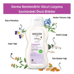 Weleda Baby Derma Nemlendirici Vücut Losyonu 200 ml - 3