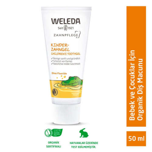 Weleda Bebek ve Çocuklar için Organik Diş Macunu 50 ml - 1