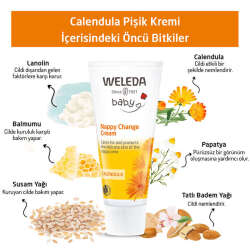 Weleda Calendula (Aynısefa Özlü) Bez Bölgesi Bakım Kremi 75 ml - 3