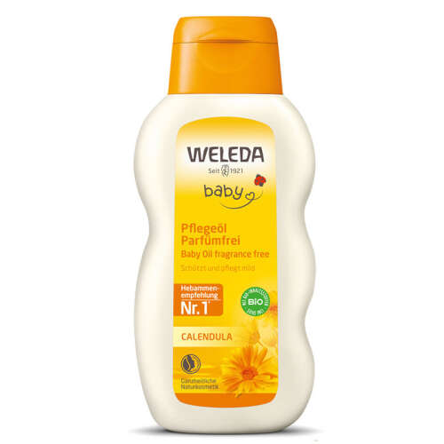 Weleda Calendula Organik Parfümsüz Bebek Yağı 200 ml - 2