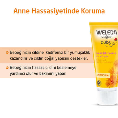 Weleda Calendula Organik Yüz Kremi 50 ml - 3