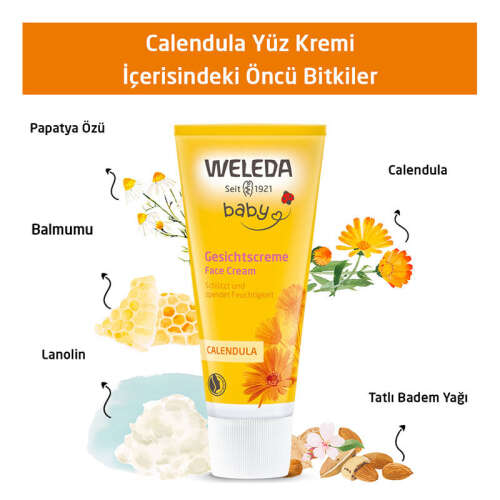 Weleda Calendula Organik Yüz Kremi 50 ml - 4