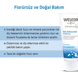 Weleda Deniz Tuzu Mineralli Organik Diş Macunu 75ml - 3