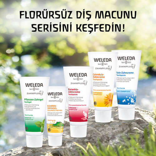 Weleda Deniz Tuzu Mineralli Organik Diş Macunu 75ml - 5