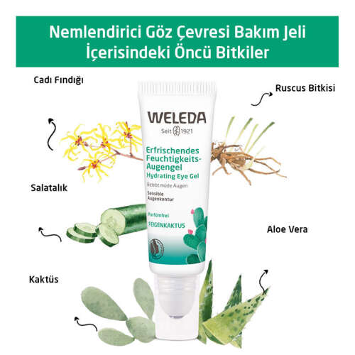 Weleda Kaktüs Nemlendirici Göz Çevresi Bakım Jeli 10 ml - 3