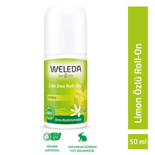 Weleda Limon Özlü Doğal Roll On Deodorant 50 ml - 1