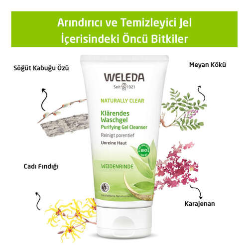 Weleda Naturally Clear Arındırıcı Temizleyici Jel 100 ml - 3