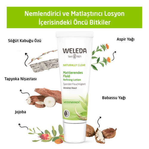 Weleda Naturally Clear Nemlendirici ve Matlaştırıcı Losyon 30 ml - 3