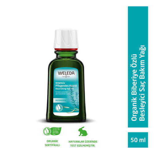 Weleda Organik Besleyici Saç Bakım Yağı 50 ml - 2