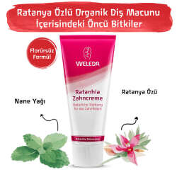 Weleda Ratanya Özlü Organik Diş Macunu 75 ml - 4